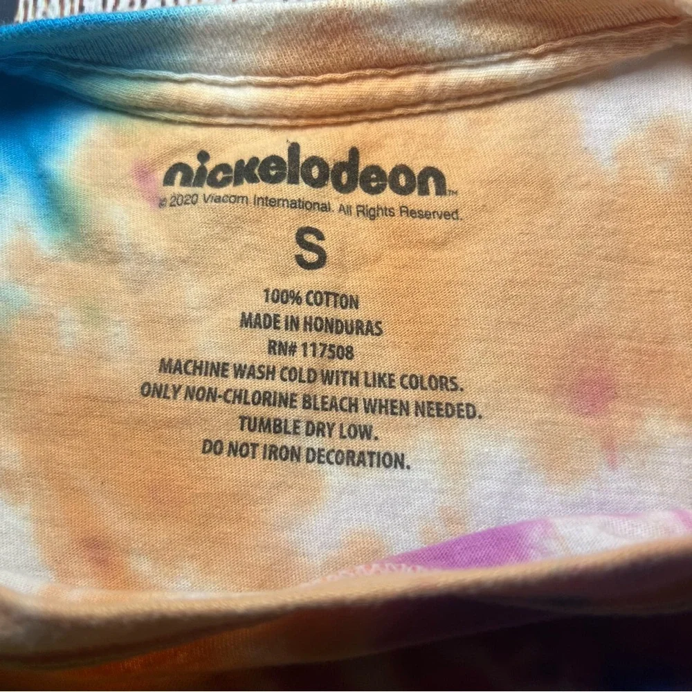 Nickelodeon Rugrats Tie-Dye 90's Inspired‎ T-Shirt Mens Size S Women’s Medium
